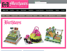 Tablet Screenshot of merchantsbakerysupplies.com